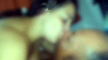 Colombian latina wife rides in threesome, creampied like a prostitute on new year