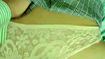 Horny Uncle Can't Resist Fucking Schoolgirl Prostitute In Uniform Before School, Leaving Her Dripping