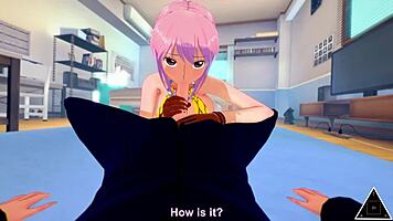 Rebecca Sanji fucks big cock in uncensored anime. Want to see?