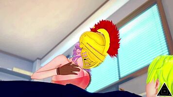 Rebecca Sanji fucks big cock in uncensored anime. Want to see?
