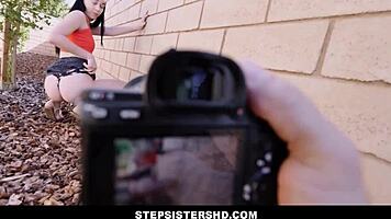 petite bambi black lets stepbrother fuck her after pov pictures