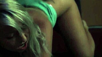 Valerie white bound in rough bondage domination.