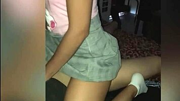 Cute Mexican Teen Visits Family For Homemade Fun
