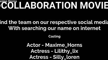 Intense Pegging Threesome with French Trans Girl Action.