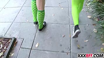 A very slutty st pattys day with friends.