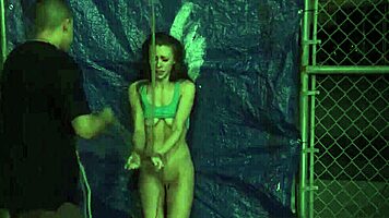 Anya Olsen's Only Desire: Rough Outdoor Public Romp With Cum On Panties