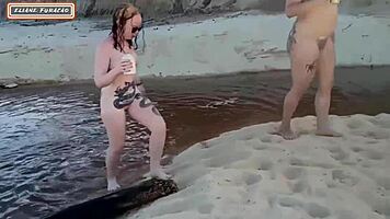 Hey, we fucked a stranger on the beach, left us both totally wrecked!