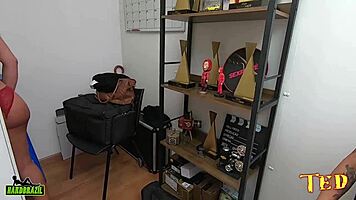 Pamela Pantera and Michelli Beatriz get naughty before recording