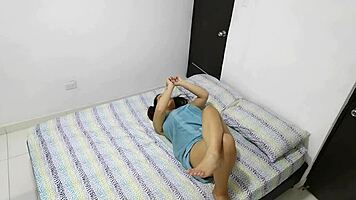 Latina babe seduces father-in-law for hardcore doggystyle fuck