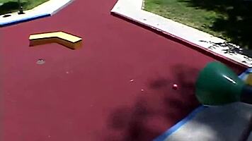 Teen Little April Goes Solo Outdoors