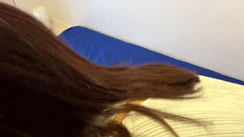 Personal shooting of a plump erotic ass beauty squirting with amateur boys