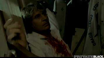 Private Black - Ebony Teen Vixen Fyre Sucks and Rides Hard Cock