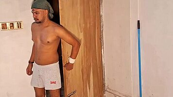 Hot couple's romantic sex first time homemade