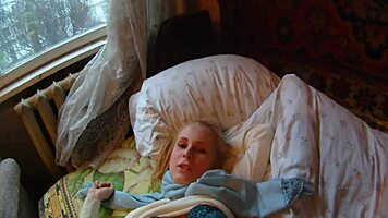 teen bounces on cock in hidden cam pickup, sucking and fucking spied on.