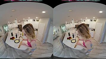 Vrhush Hot Blonde Ailee Anne Wants It In The Kitchen