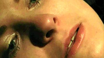 Teen experiences orgasm during BDSM bondage session with toys.