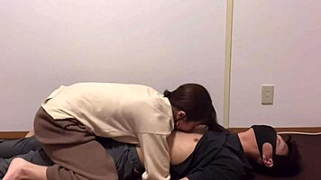 Youtube debut: nipple tease blowjob and creampie ride 😍