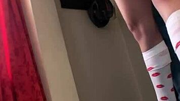 Busty petite 18+ fingered until orgasm, pussy wet and cute body