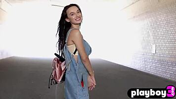 amazing brunette model gloria sol posing naked and showing body