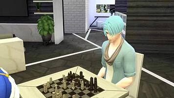 Bulma Mother-In-Law Finds Stepson Masturbating And Teaches Him Sex