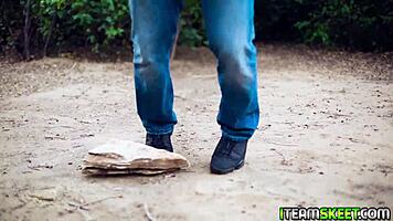 Leprechaun Babe Got Her Mouthful of Cock