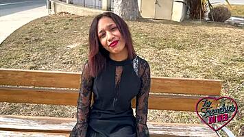 reyna coquine gettin’ banged in wild hhf trio