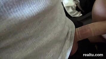 Glamorous Czech teen drilled in mall POV!