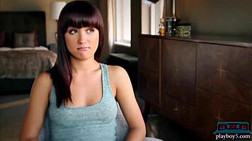 Me and hot MILFs Rivi Madison, Kimberly Kisselovich strip for Playboy... oops!