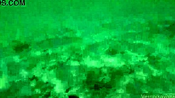 Public Exhibitionist German Teen 18+ VeronikaVonk Shows Big Boobs by Sea!