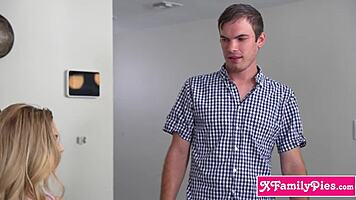 Naughty teen stepsister Molly Little tells stepbro her thoughts