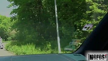 Belle Claire, stranded teen, ready for hardcore action?