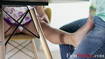 Havana bleu in cuban outdoor scene