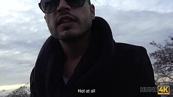 Jenifer Red Seduces a Stranger for Cash in Public Pickup. My Heart Races Watching This!