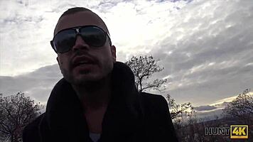 Jenifer Red Seduces a Stranger for Cash in Public Pickup. My Heart Races Watching This!