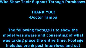 Channy Crossfire Feels Humiliated During Sophomore Gyno Exam With Nurse Stach Shepard