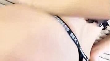 Leaked Video Of Petite Influencer Anal Creampie!