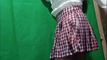 Teen student seducing professor with hot content