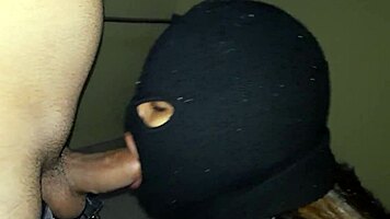why is the bandit sucking the hostage's big cock?