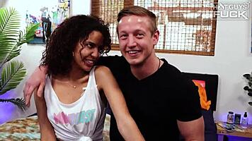 Latina teen super freak treats tony to an experience he'll never forget