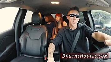 Alexa Nova and Kendall, bound in bondage, lick ass for domination fetish?