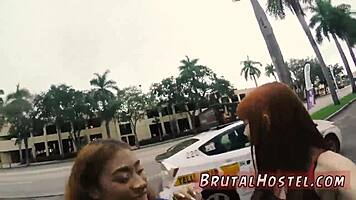 Alexa Nova and Kendall, bound in bondage, lick ass for domination fetish?