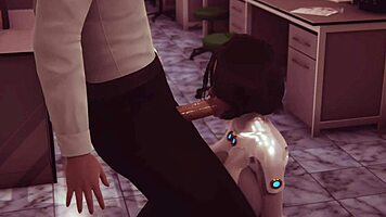 เซ็กส์สุดป่าเถื่อนในสถานีอวกาศ 3D กับอนิเมะเฮนไตไม่เซ็นเซอร์ SFM