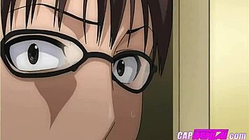 My crush gets banged by everyone in this hentai gangbang... so unfair! 😢