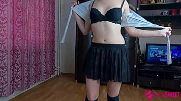 nata sweet the sexy girl next door seduces and sucks neighbor's big cock for cum facial