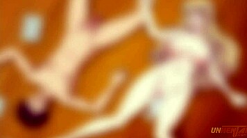 Cute busty teen gets massive creampie in hentai subtitled