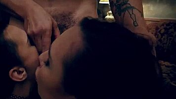 teen massage turns rough with bondage 😱