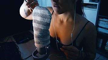 french girlfriend gives joi instructions pov