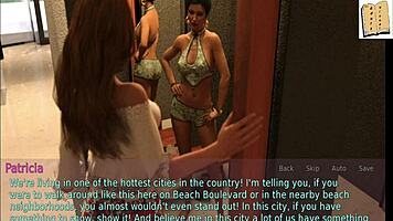 Homemade game with wife and stepmother, big tits and ass