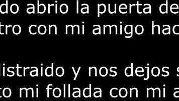 Hey, in the hotel, I'm waiting for my friend to fuck this sexy Latina with big ass, maybe some Asian action too.
