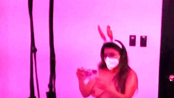 Hey, in the hotel, I'm waiting for my friend to fuck this sexy Latina with big ass, maybe some Asian action too.